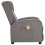 Electric massage chair light gray fabric by vidaXL, Electric massage chairs - Ref: Foro24-3098937, Price: 241,98 €, Discount: %