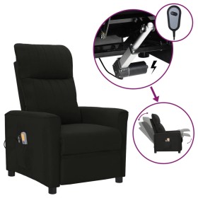 Black fabric electric massage chair by vidaXL, Electric massage chairs - Ref: Foro24-3098891, Price: 226,99 €, Discount: %