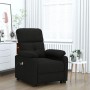 Black fabric elevating massage chair by vidaXL, Electric massage chairs - Ref: Foro24-3120372, Price: 319,83 €, Discount: %