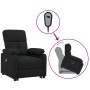 Black fabric elevating massage chair by vidaXL, Electric massage chairs - Ref: Foro24-3120372, Price: 319,99 €, Discount: %