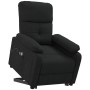 Black fabric elevating massage chair by vidaXL, Electric massage chairs - Ref: Foro24-3120372, Price: 319,99 €, Discount: %