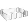 Dog cage 32 panels black powder coated steel 50x100 cm by vidaXL, Dog kennels and fences - Ref: Foro24-3115964, Price: 452,41...