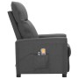 Electric massage chair dark gray fabric by vidaXL, Electric massage chairs - Ref: Foro24-3098890, Price: 219,99 €, Discount: %