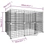 Pet cage with 20 panels black steel door 35x35 cm by vidaXL, Cages and habitats for small animals - Ref: Foro24-3114037, Pric...