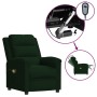 Dark green velvet electric massage chair by vidaXL, Electric massage chairs - Ref: Foro24-3099014, Price: 271,12 €, Discount: %