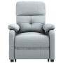 Liftable massage chair light gray fabric by vidaXL, Electric massage chairs - Ref: Foro24-3120370, Price: 315,36 €, Discount: %