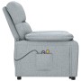 Sillón de masaje elevable tela gris claro de vidaXL, Sillones de masaje eléctricos - Ref: Foro24-3120370, Precio: 315,99 €, D...