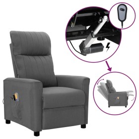 Electric massage chair light gray fabric by vidaXL, Electric massage chairs - Ref: Foro24-3098889, Price: 223,99 €, Discount: %