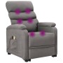 Light gray fabric lift massage chair by vidaXL, Electric massage chairs - Ref: Foro24-3120386, Price: 337,06 €, Discount: %