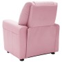 Sillón reclinable para niños cuero sintético rosa de vidaXL, Sillas y tronas para niños - Ref: Foro24-324044, Precio: 165,37 ...