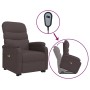 Dark Brown Fabric Liftable Massage Chair by vidaXL, Electric massage chairs - Ref: Foro24-3120391, Price: 392,40 €, Discount: %