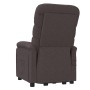 Silla de masaje elevable de tela marrón oscuro de vidaXL, Sillones de masaje eléctricos - Ref: Foro24-3120391, Precio: 392,40...