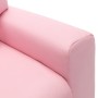 Sillón reclinable para niños cuero sintético rosa de vidaXL, Sillas y tronas para niños - Ref: Foro24-324044, Precio: 165,37 ...