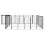 Dog cage 30 panels black powder coated steel 50x100cm by vidaXL, Dog kennels and fences - Ref: Foro24-3115953, Price: 408,34 ...