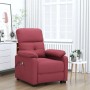 Sillón de masaje elevable tela rojo tinto de vidaXL, Sillones de masaje eléctricos - Ref: Foro24-3120373, Precio: 281,98 €, D...