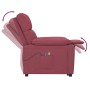 Sillón de masaje elevable tela rojo tinto de vidaXL, Sillones de masaje eléctricos - Ref: Foro24-3120373, Precio: 281,98 €, D...