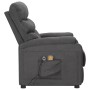 Dark gray fabric lifting massage chair by vidaXL, Electric massage chairs - Ref: Foro24-3120387, Price: 337,06 €, Discount: %