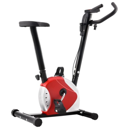 Exercise bike with red tape resistance by vidaXL, Stationary bikes - Ref: Foro24-92008, Price: 127,99 €, Discount: %