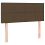 Headboard with LED in dark brown fabric 90x5x78/88 cm by vidaXL, Headboards and footboards - Ref: Foro24-3121597, Price: 42,3...