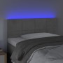 Light gray velvet headboard with LED 80x5x78/88 cm by vidaXL, Headboards and footboards - Ref: Foro24-3121642, Price: 47,40 €...