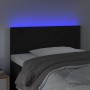 Kopfteil aus schwarzem Samt mit LED 100x5x78/88 cm von vidaXL, Kopf- und Fußteile - Ref: Foro24-3121656, Preis: 55,07 €, Raba...