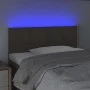 Headboard with LED in taupe gray fabric 100x5x78/88 cm by vidaXL, Headboards and footboards - Ref: Foro24-3121606, Price: 48,...
