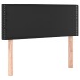 Headboard with LED lights black synthetic leather 80x5x78/88 cm by vidaXL, Headboards and footboards - Ref: Foro24-3121544, P...