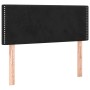 Cabecero con LED de terciopelo negro 80x5x78/88 cm de vidaXL, Cabeceros y pies de cama - Ref: Foro24-3121504, Precio: 47,54 €...