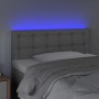 Headboard with LED gray synthetic leather 80x5x78/88 cm by vidaXL, Headboards and footboards - Ref: Foro24-3121688, Price: 49...