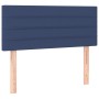 Blue fabric LED headboard 100x5x78/88 cm by vidaXL, Headboards and footboards - Ref: Foro24-3121748, Price: 49,99 €, Discount: %