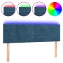 Dark brown velvet LED headboard 144x5x78/88 cm by vidaXL, Headboards and footboards - Ref: Foro24-3121804, Price: 62,90 €, Di...