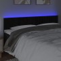 Cabecero con LED de terciopelo negro 200x5x78/88 cm de vidaXL, Cabeceros y pies de cama - Ref: Foro24-3121918, Precio: 74,08 ...