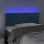 Dark blue velvet LED headboard 80x5x78/88 cm by vidaXL, Headboards and footboards - Ref: Foro24-3121884, Price: 40,40 €, Disc...