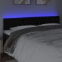 Cabecero con LED de terciopelo negro 180x7x78/88 cm de vidaXL, Cabeceros y pies de cama - Ref: Foro24-3122010, Precio: 90,74 ...