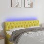 Headboard with LED in green fabric 160x7x78/88 cm by vidaXL, Headboards and footboards - Ref: Foro24-3121961, Price: 72,99 €,...