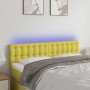 Cabecero con LED de tela verde 144x5x78/88 cm de vidaXL, Cabeceros y pies de cama - Ref: Foro24-3122051, Precio: 55,76 €, Des...