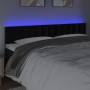 Cabecero con LED de terciopelo negro 200x5x78/88 cm de vidaXL, Cabeceros y pies de cama - Ref: Foro24-3122114, Precio: 79,28 ...