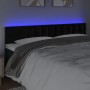 Black velvet headboard with LED 160x5x78/88 cm by vidaXL, Headboards and footboards - Ref: Foro24-3122102, Price: 68,20 €, Di...