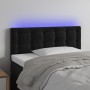 Kopfteil aus schwarzem Samt mit LED 100x5x78/88 cm von vidaXL, Kopf- und Fußteile - Ref: Foro24-3122090, Preis: 53,30 €, Raba...