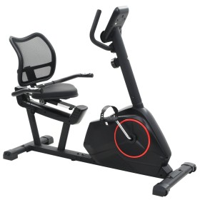 Bicicleta estática reclinada magnética con pulsómetro de vidaXL, Bicicletas estáticas - Ref: Foro24-91441, Precio: 477,99 €, ...