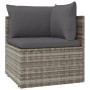 6-piece garden furniture set and gray synthetic rattan cushions by vidaXL, Garden sets - Ref: Foro24-3157320, Price: 498,56 €...