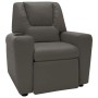 Sillón reclinable para niños cuero sintético gris antracita de vidaXL, Sillas y tronas para niños - Ref: Foro24-324043, Preci...