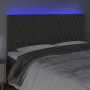 Dark gray velvet headboard with LED lights 200x7x118/128 cm by vidaXL, Headboards and footboards - Ref: Foro24-3122827, Price...