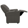 Sillón reclinable para niños cuero sintético gris antracita de vidaXL, Sillas y tronas para niños - Ref: Foro24-324043, Preci...