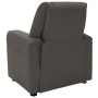 Sillón reclinable para niños cuero sintético gris antracita de vidaXL, Sillas y tronas para niños - Ref: Foro24-324043, Preci...