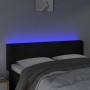 Cabecero con LED de terciopelo negro 147x16x78/88 cm de vidaXL, Cabeceros y pies de cama - Ref: Foro24-3123006, Precio: 74,98...