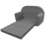 VidaXL Flip-Out Armchair for Children Gray by vidaXL, Chairs and high chairs for children - Ref: Foro24-243257, Price: 94,85 ...