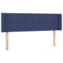 Cabecero con LED de tela azul 147x16x78/88 cm de vidaXL, Cabeceros y pies de cama - Ref: Foro24-3123240, Precio: 72,53 €, Des...