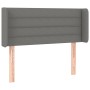 Dark gray fabric headboard with LED lights 93x16x78/88 cm by vidaXL, Headboards and footboards - Ref: Foro24-3123359, Price: ...