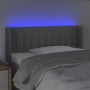 Cabecero con LED de tela gris claro 103x16x78/88 cm de vidaXL, Cabeceros y pies de cama - Ref: Foro24-3123464, Precio: 64,64 ...